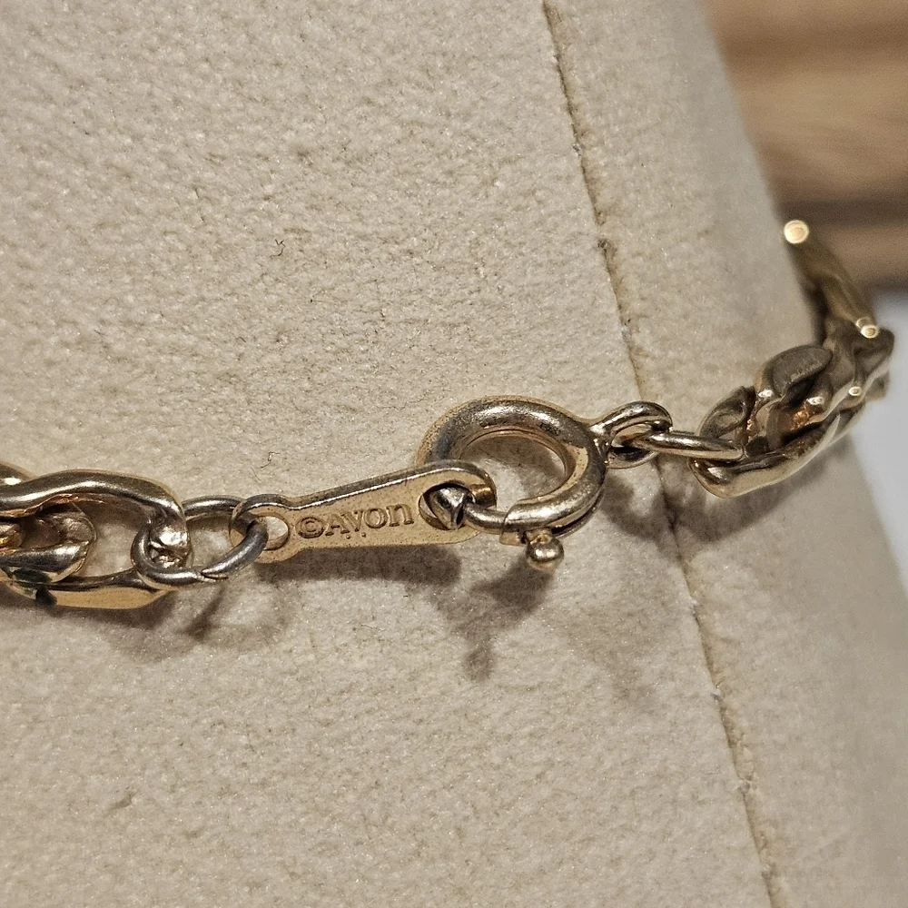 Avon Vintage Elegant Gold Braided Bracelet Women's Jewelry